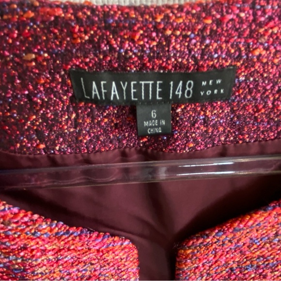 Lafayette 148 Tweed Duster Jacket - Picture 6 of 10